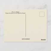 Fluss in der Nähe von Ushguli Georgia Postkarte (Rückseite)