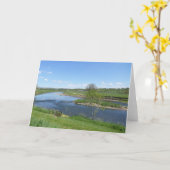 Fluss in England Karte (Gelbe Blume)