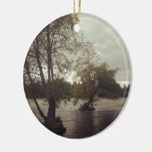 Fluss in Eugene ODER Keramik Ornament (Links)