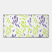 Fluss in kalkgrün und Lila Schreibtischunterlage (Vorderseite)