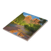 Fluss in Red Rock Crossing, Arizona Fliese (Seite)