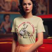 FLUSS IN SARCASM NOCH LERNEN TAKT T-Shirt