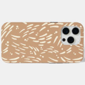 Fluss in Tan und Creme Case-Mate iPhone Hülle (Rückseite (Horizontal))