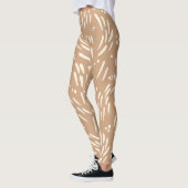 Fluss in Tan und Creme Leggings (Links)
