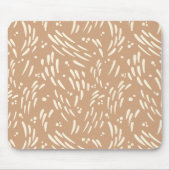Fluss in Tan und Creme Mousepad (Vorne)