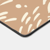 Fluss in Tan und Creme Schreibtischunterlage (Ecke)