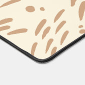 Fluss in Tan und Creme Schreibtischunterlage (Ecke)