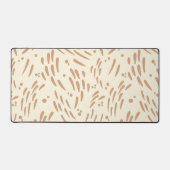Fluss in Tan und Creme Schreibtischunterlage (Vorderseite)