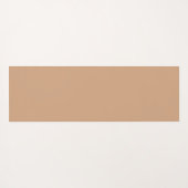 Fluss in Tan und Creme Yogamatte (Rückseite (Horizontal))