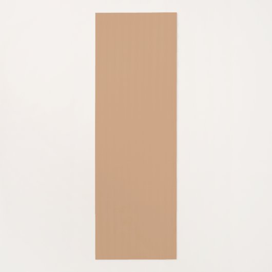 Fluss in Tan und Creme Yogamatte (Rückseite)