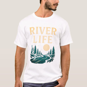 Fluss ist der grundlegende T - Shirt der Menschen