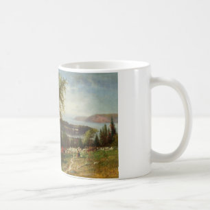 Fluss Julie der Bier-Hudson am Croton-Punkt Kaffeetasse