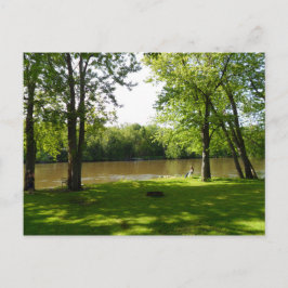 Fluss Kankakee Postkarte