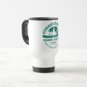 Fluss (Kanu) Reisebecher (Vorderseite Links)