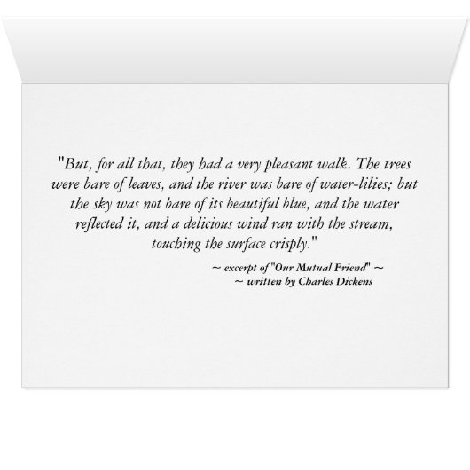 Fluss - Karte (Innenansicht Horizontal (Unten))