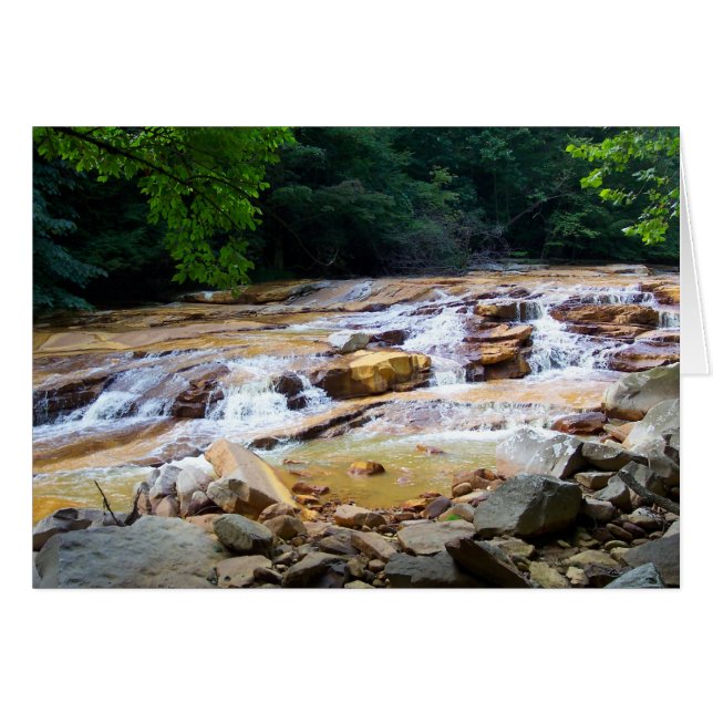 Fluss-Karte (Vorderseite (Horizontal))