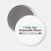 Fluss klamath magnet (Vorderseite/Rückseite)