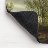 Fluss-Landschaft, 1645 Mousepad (Ecke)