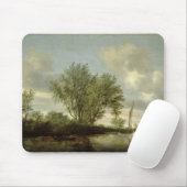 Fluss-Landschaft, 1645 Mousepad (Mit Mouse)