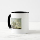 Fluss-Landschaft, 1645 Tasse (Vorderseite Links)