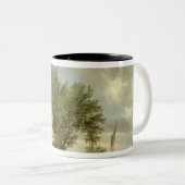 Fluss-Landschaft, 1645 Zweifarbige Tasse (VorderseiteRechts)