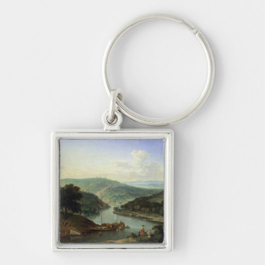 Fluss-Landschaft, 1697 Schlüsselanhänger (Vorne)
