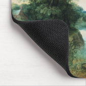 Fluss-Landschaft Mousepad (Ecke)