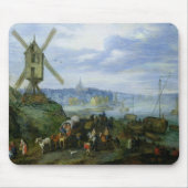 Fluss-Landschaft Mousepad (Vorne)