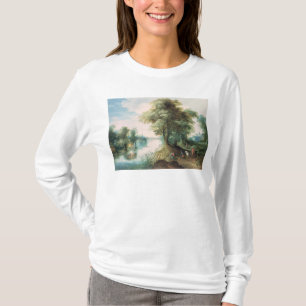 Fluss-Landschaft T-Shirt
