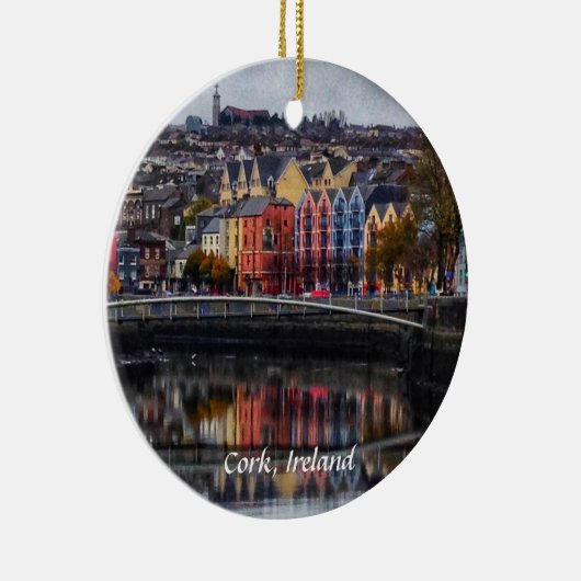 Fluss-Lee, Korken-Irland-Verzierung Keramik Ornament (Rechts)