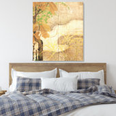 Fluss Leinwanddruck (Insitu (Schlafzimmer))