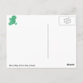 Fluss Liffey, Dublin-Stadt, Irland Postkarte (Rückseite)