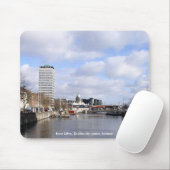 Fluss Liffey, Liberty Hall & Customs House Mousepad (Mit Mouse)