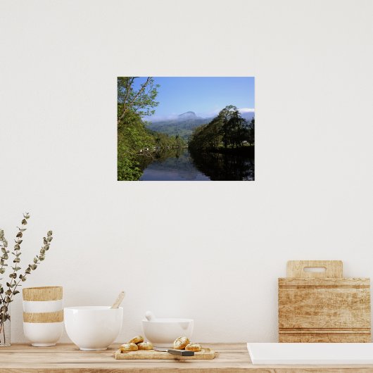 Fluss Lochay Killin Scotland Poster (Küche)