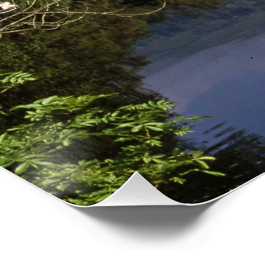 Fluss Lochay Killin Scotland Poster (Ecke)