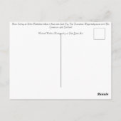 Fluss Lochay Killin Scotland Postkarte (Rückseite)