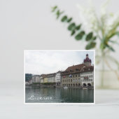 Fluss Lucerne Postkarte (Stehend Vorderseite)