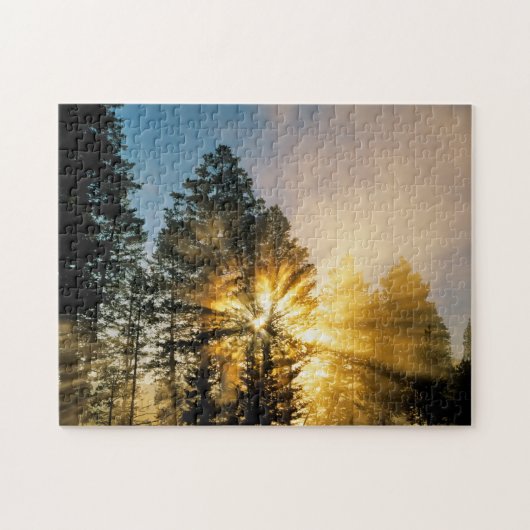 Fluss Madison| Yellowstone-Nationalpark Puzzle (Horizontal)