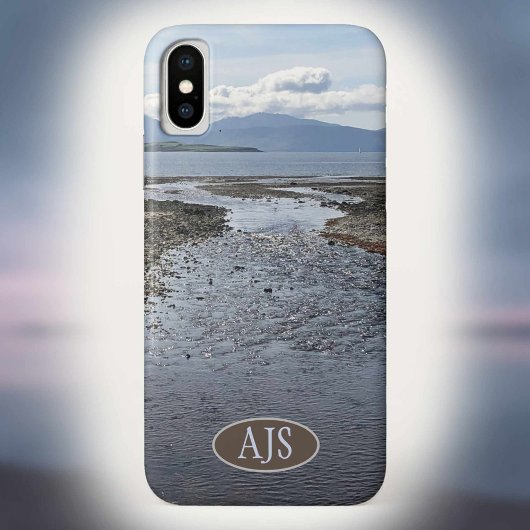 Fluss, Meer und Aussicht auf die Insel Arran Case-Mate iPhone Hülle