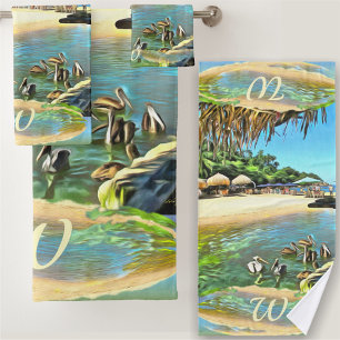Fluss Meets Ocean 0330 Badhandtuch Set