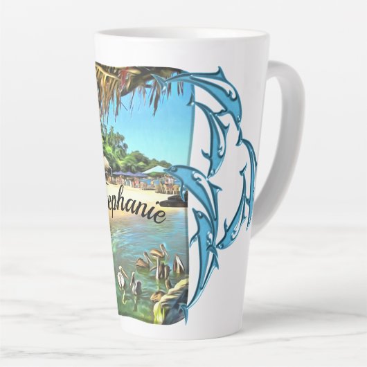 Fluss Meets Ocean 0330 Milchtasse (Rechte Ecke)