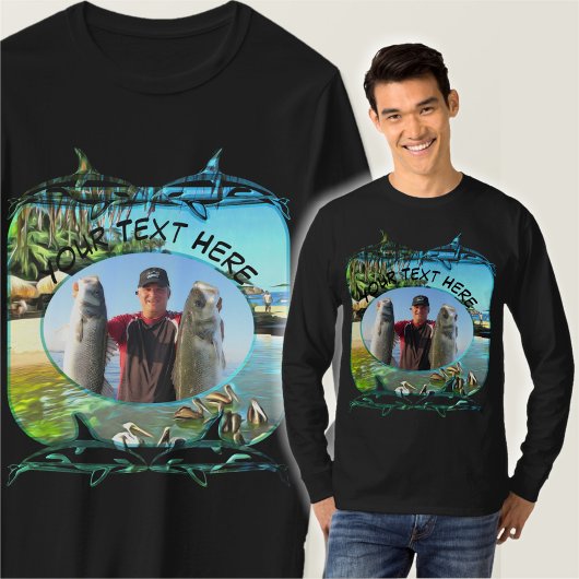 Fluss Meets Ocean Fishing 0330 T-Shirt