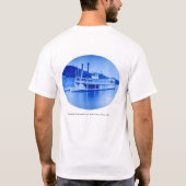 Fluss Mississipi US Snagboat J.G. Parke T-Shirt (Rückseite)