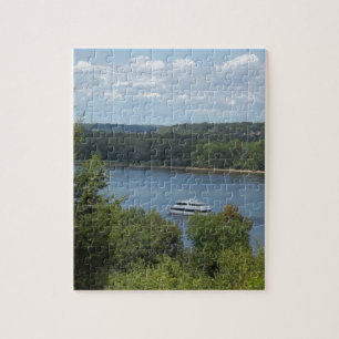 Fluss Mississipiboot Puzzle