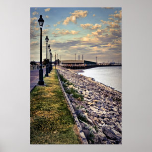 Fluss MississipiMoonwalk Poster