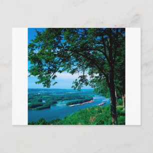 Fluss Mississippi Mcgregor Iowa Postkarte