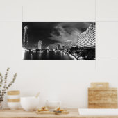 "Fluss mit Ansicht" Fotodruck Poster (Küche)