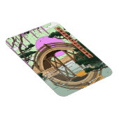 Fluss mit dem Wind Koinobori Magnet (Rechte Seite)