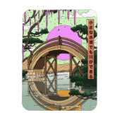 Fluss mit dem Wind Koinobori Magnet (Vertikal)