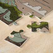 Fluss mit dem Wind Koinobori Puzzle (Seite)